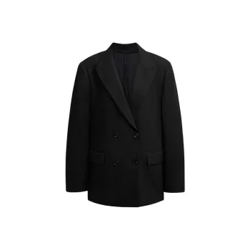 COACH SS24 Business Suit Coat Women's Black