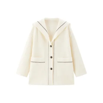 LEDIN Coats Women's Snow White