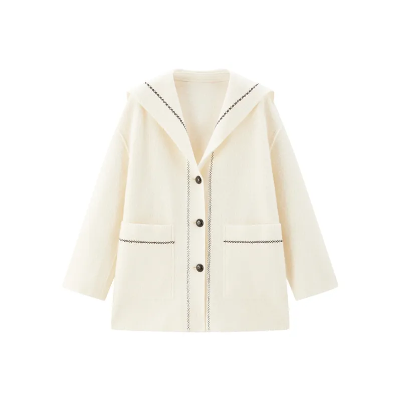 LEDIN Coats Women's Snow White-0