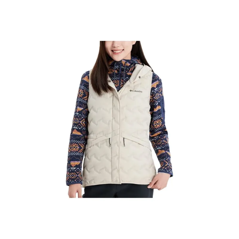 Columbia Vests Women's Ecru-0