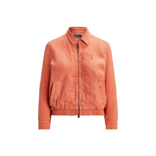 Polo Ralph Lauren Trench Coat Women's Orange