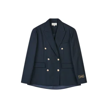 UOOYAA Business Suits Women's Navy Blue