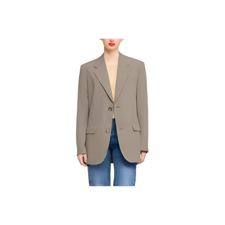 AMIPARIS SS24 Business Suit Women's Light Taupe-0