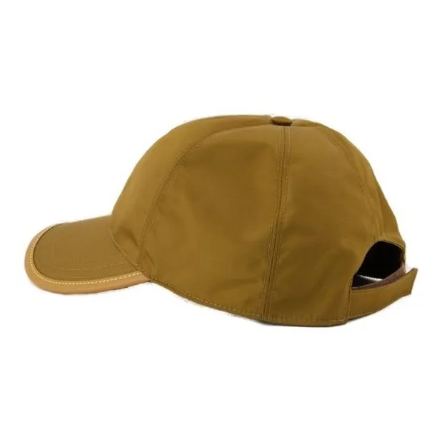 PRADA Textile Leather Cap-1