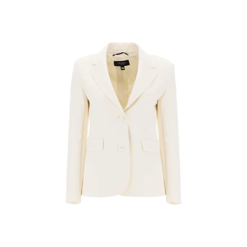 WEEKEND MaxMara Uva Single-Breasted Blazer-0