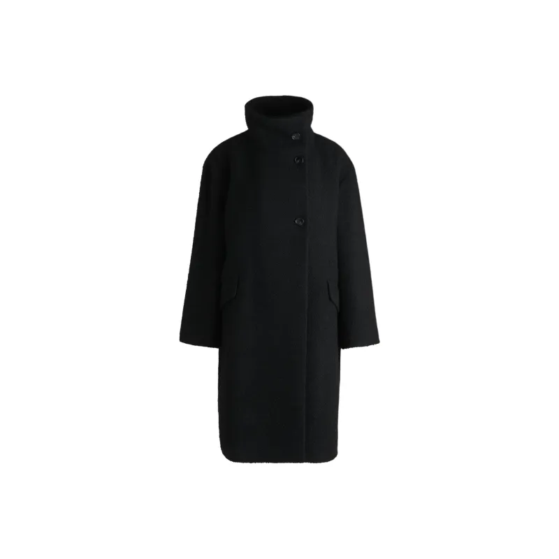 HUGO BOSS FW24 Coats Women's Black-0