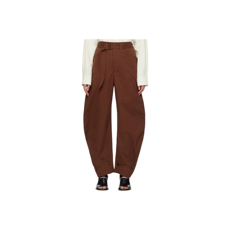 Lemaire Tapered leg Cotton Trousers-0