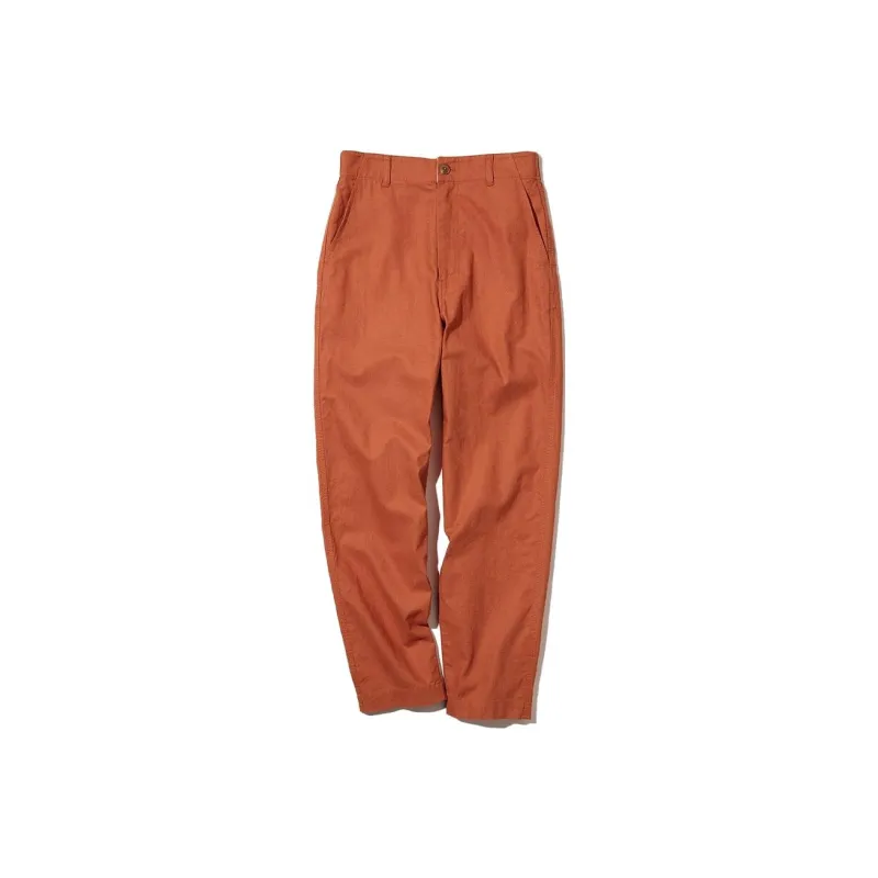 UNIQLO Casual Pants Women's Orange-0
