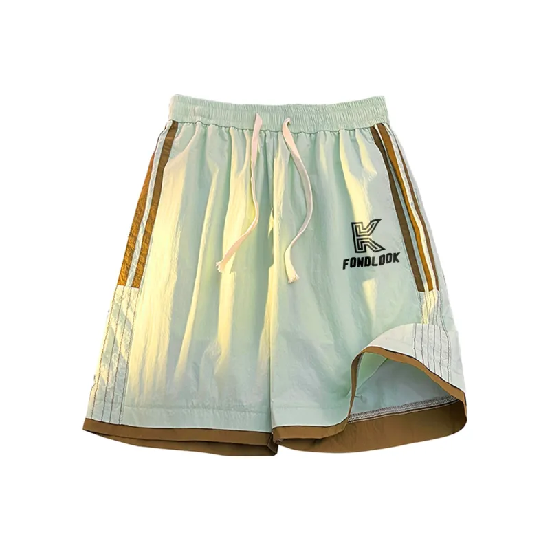 FONDLOOK Casual Shorts Unisex-12