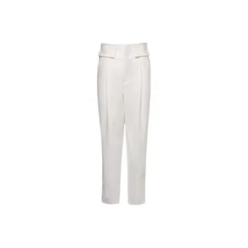 LOFT SHINE SS22 Slim Fit Pants Moderate Pants Women's White