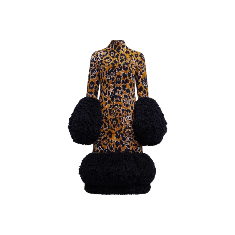 Alaia Coats Women's Leopard Print-0