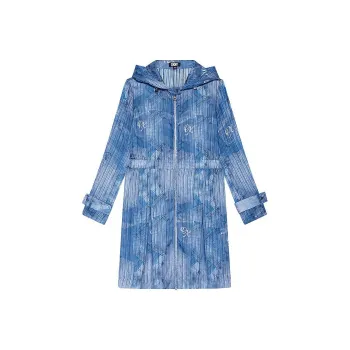 DKNY SS24 Denim Jacket Women's Medium Denim Blue