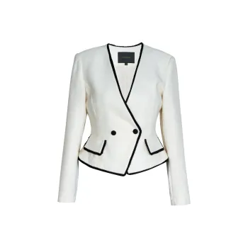 ROEYSHOUSE Business Suit Women's Ecru