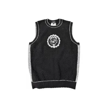 CHANEL Vests Women's Black