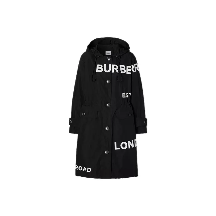 Burberry Trench Coat Women's Black-0