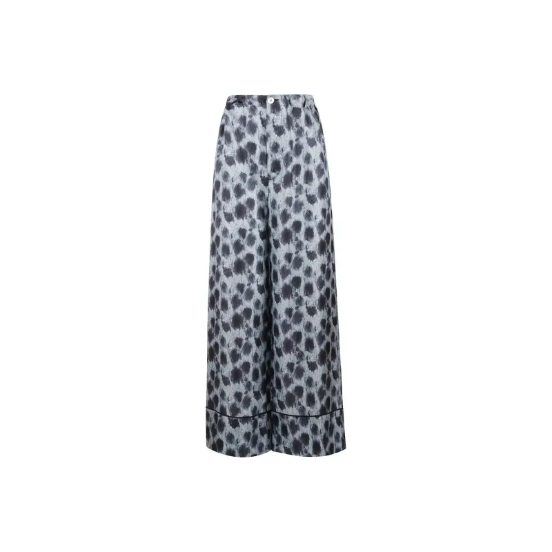 MARNI Abstract Printed Wide Leg Trousers-0