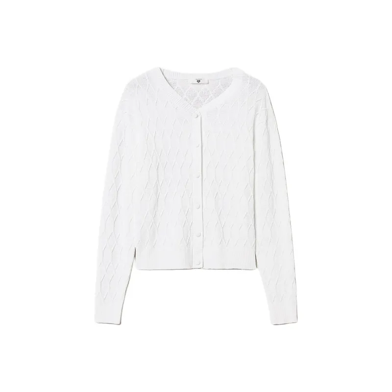 Twinset Lozenge Cardigan-0