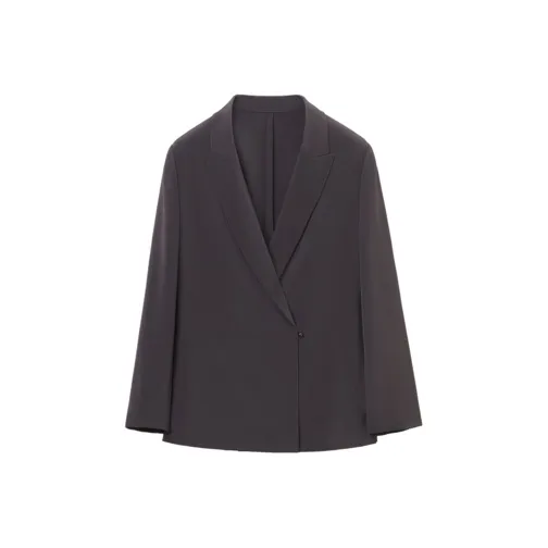OVV Business Suits Women's Coffee Solid Color 11-0