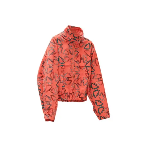 HERMES Cropped Coats Women's Ice Pink