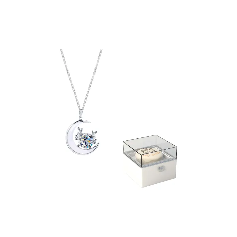 MDDHR 925 Sterling Silver Necklaces Women's-3