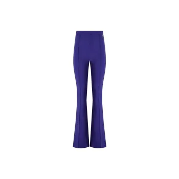 Elisabetta Franchi Crepe Flared Trousers
