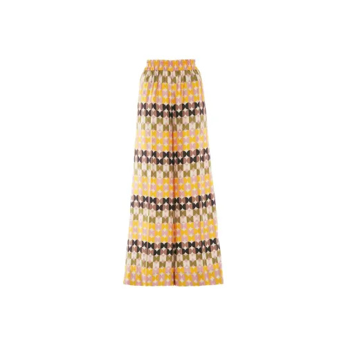 La DOUBLEJ. Geometric print Palazzo Trousers