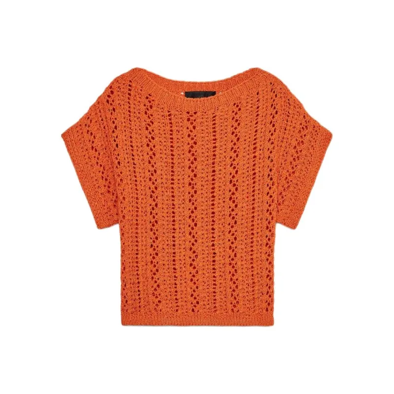 ZARA Knitwear Women's Orange-0