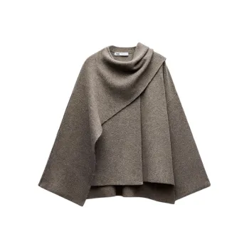 ZARA Coats Women's Brown