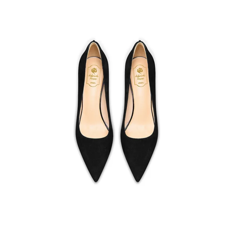 LOLY Slim Heel High Heels Women's Black-5