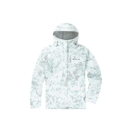 Columbia Waterproof And Warm Windbreaker Jacket Women's White