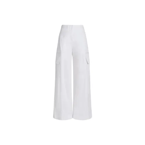 SCANLAN THEODORE Oversized Cargo Casual Pants Women's White/White
