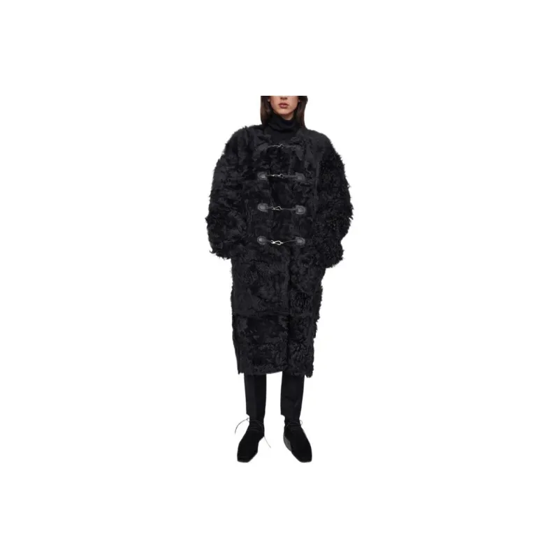 TOTEME Leather Jackets Women's Black-0
