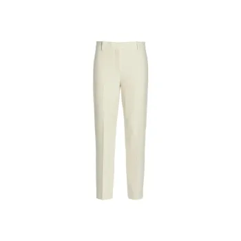 THEORY Knitted Sweatpants Women's Ivory White