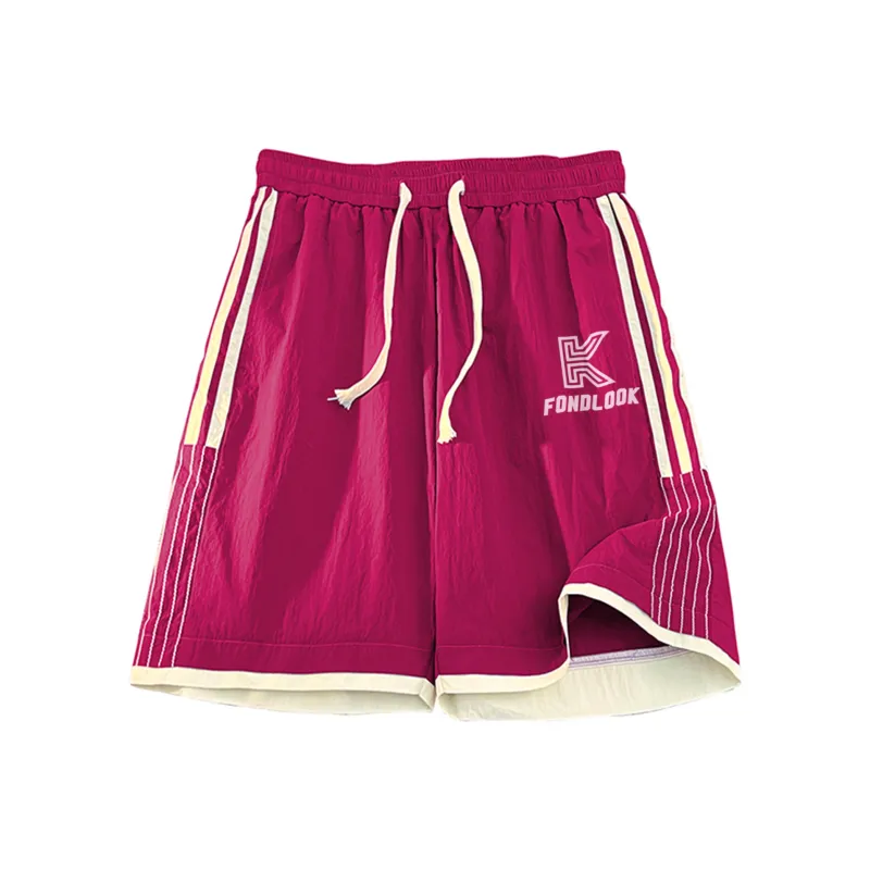 FONDLOOK Casual Shorts Unisex-8