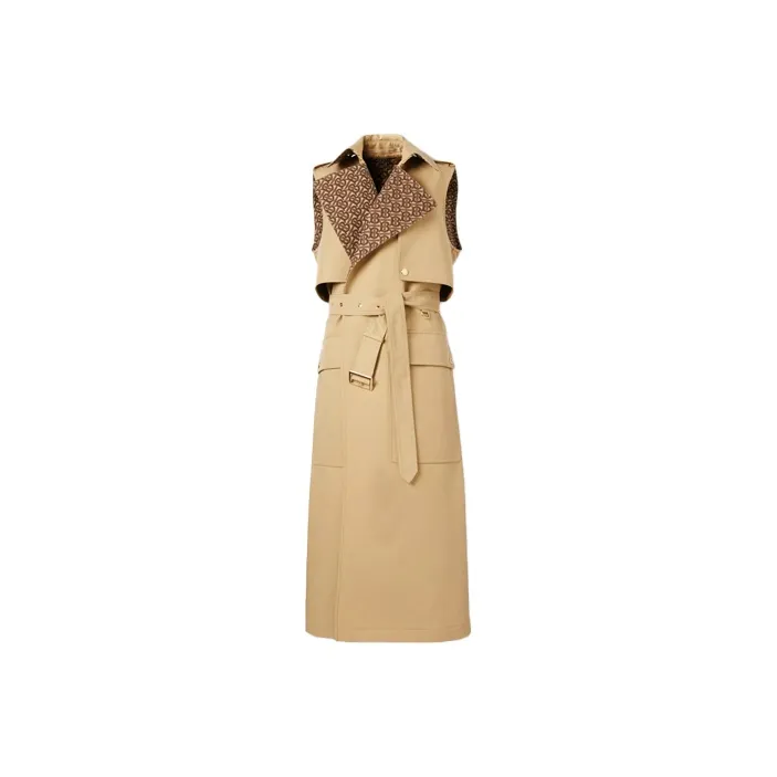 Burberry Trench Coat Women's Beige-0