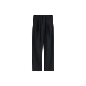 Lemaire Pleated Tailored Pants Casual Pants Women's Black