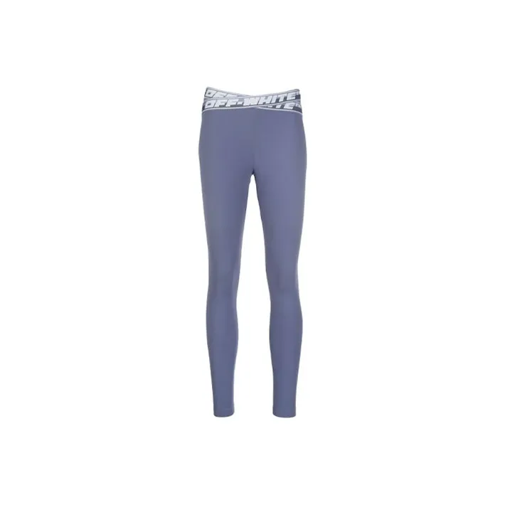 OFF-WHITE FW21 Leggings Women's Deep Blue-0