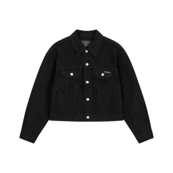 CALVIN KLEIN Denim Jacket Women's Black