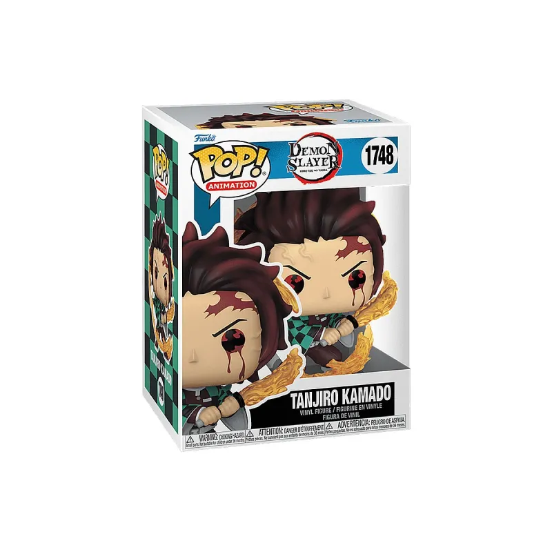 Funko Tanjiro Kamado Demon Slayer Kimetsu No Yaiba Tanjiro Sun Breathing Chibi Figures-1