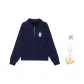 Navy Blue Fleece-Lined+Free Rabbit Pendant