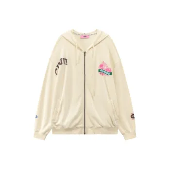 CHUU Cropped Coat Women's White Apricot
