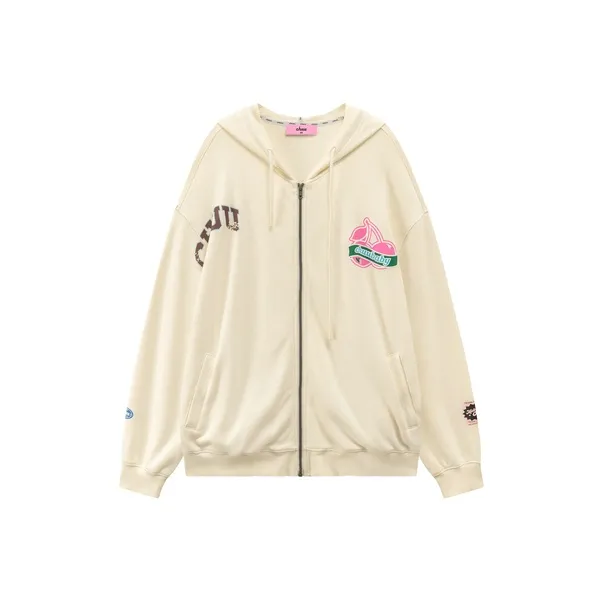 CHUU Cropped Coat Women's White Apricot-0