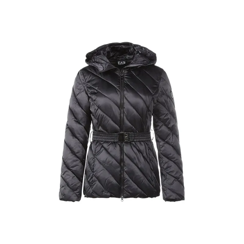 EMPORIO ARMANI Puffer Jacket Women's Black-0