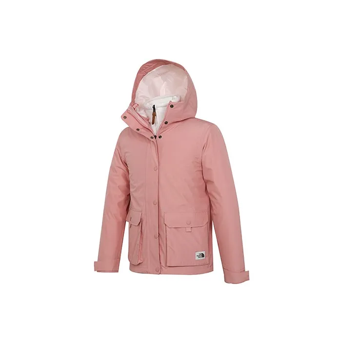 THE NORTH FACE Water-Resistant Windbreaker Jacket Women's Pink-0