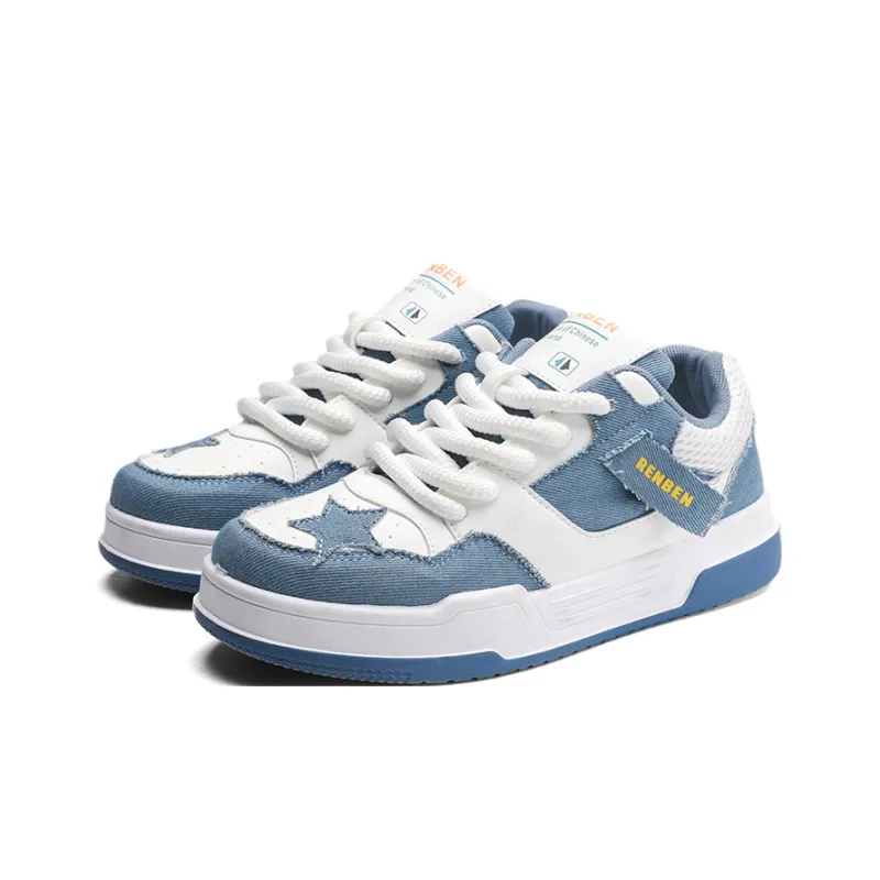 RENBEN Slip Resistant, Breathable, And Supportive Low Top Skateboard Shoes Men's-8