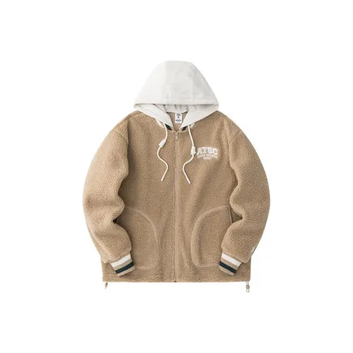 ANTA Life Collection Velvet Jackets Women's Camel Milk Tea