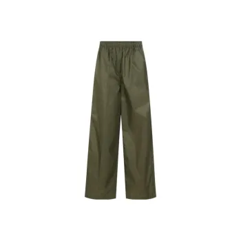 PRADA SS24 Casual Pants Women's Dark Olive Green