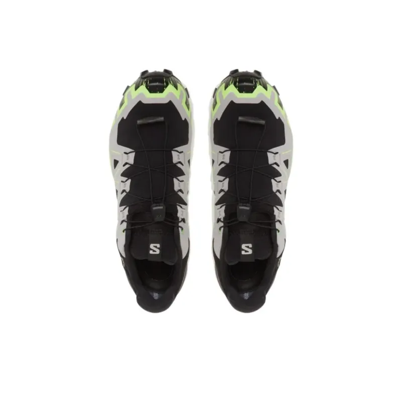 SALOMON Speedcross 6 Gore Tex Black Alloy Green Gecko-4
