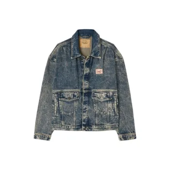 AMERICAN VINTAGE A.M FW24 JACKET JOYBIRD Denim Jacket Women's Dark Blue