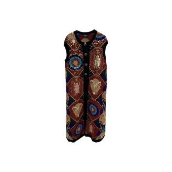 CHANEL 19A Egypt Collection Knitwear Women's Brown
